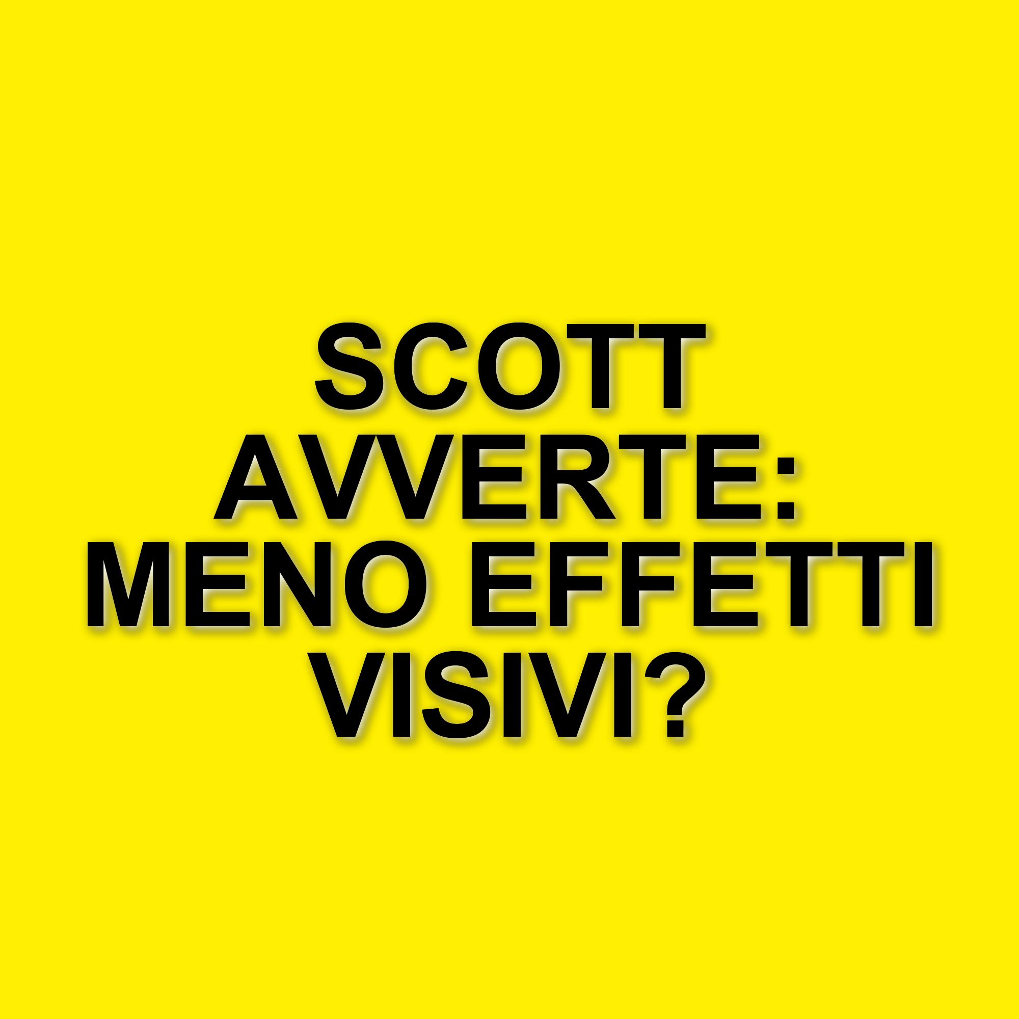 Ridley Scott critica l'uso eccessivo degli effetti speciali nel cinema moderno