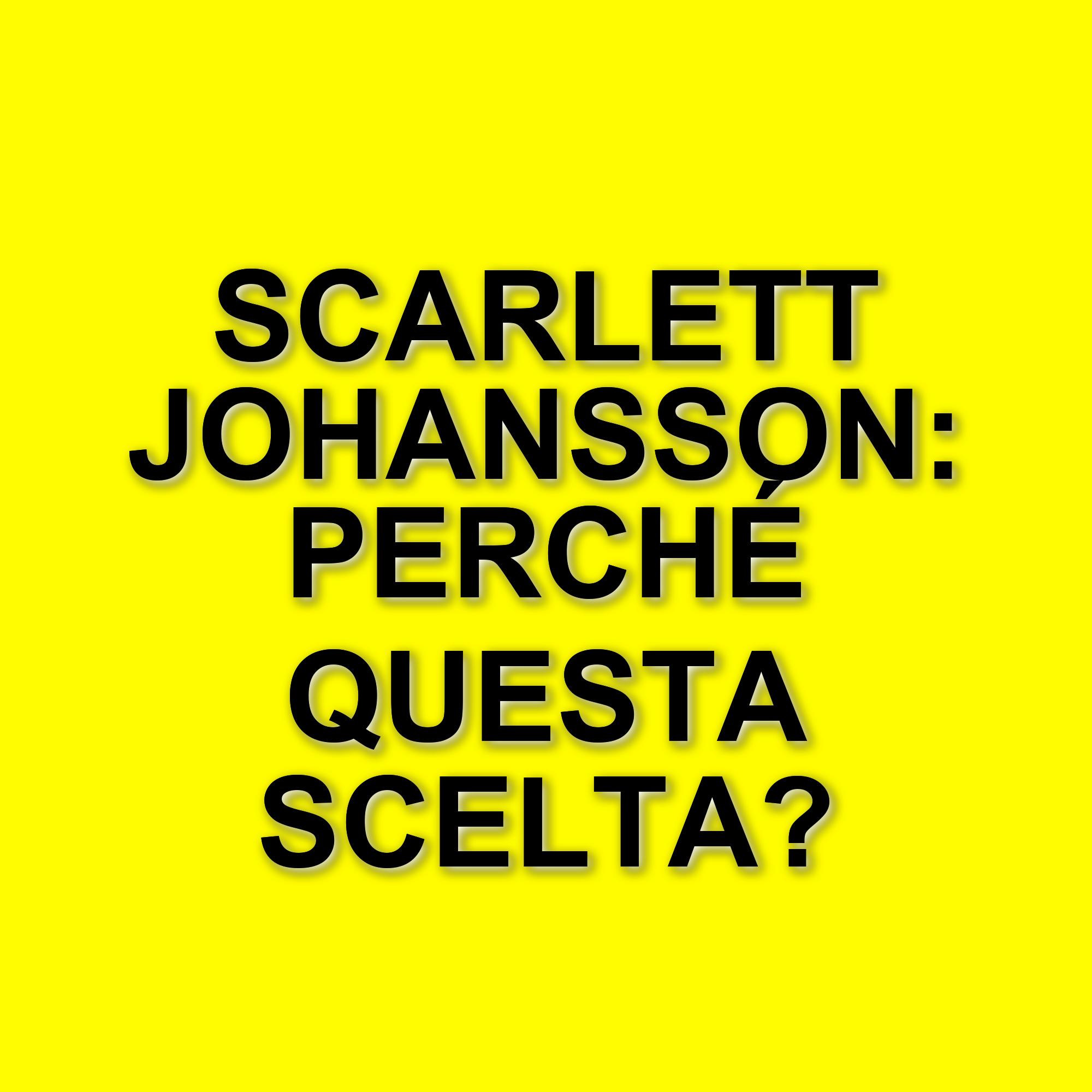 Scarlett Johansson si ritira dai crediti di Thunderbolts: la scelta sorprendente dell'attrice