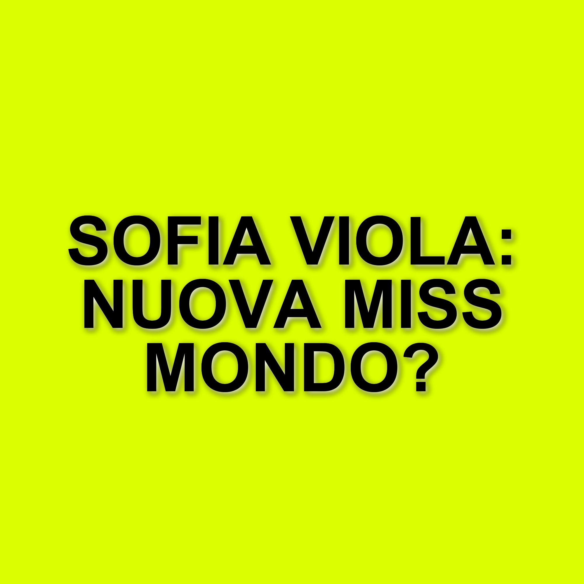 Sofia Viola: La nuova Miss Mondo Italia 2025, un talento da Pozzuoli