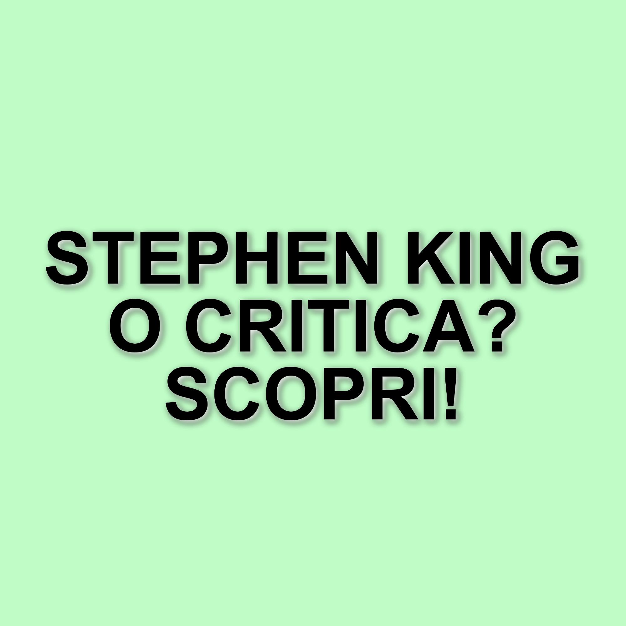 I film acclamati da Stephen King ma stroncati dalla critica: un'analisi approfondita