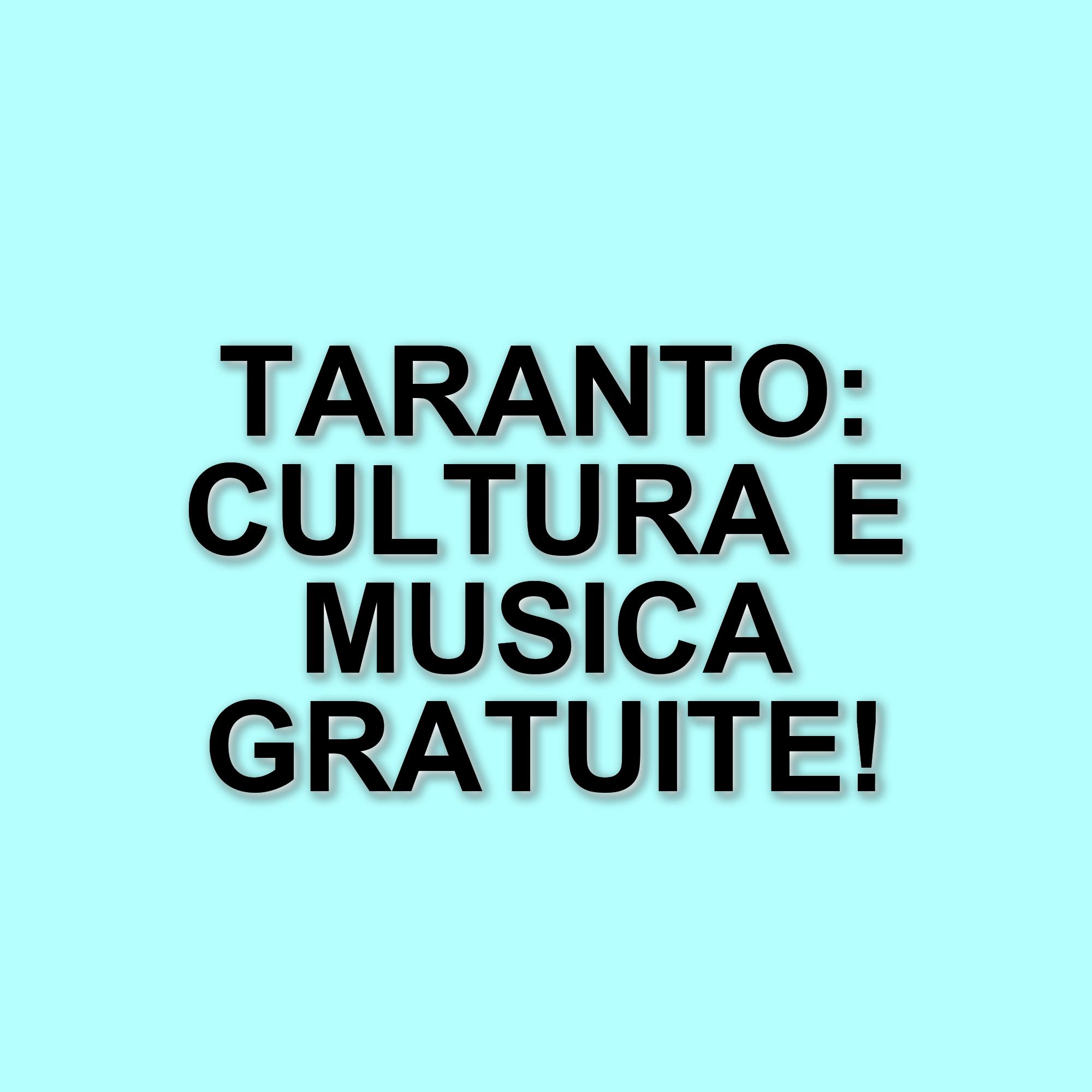 Eventi musicali e culturali a Taranto: un programma ricco di ospiti e storie da raccontare