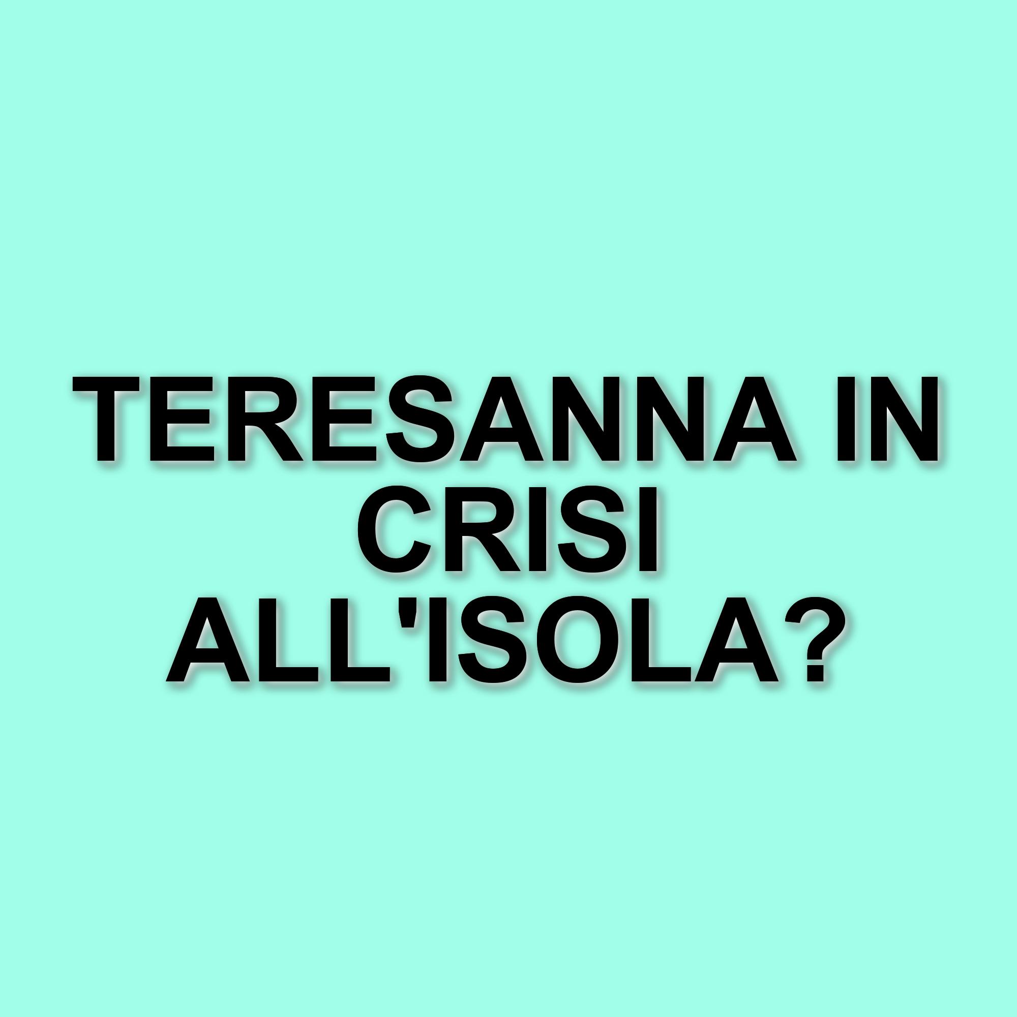 Teresanna Pugliese pronta a esplodere durante la diretta dell'Isola dei famosi su Canale 5
