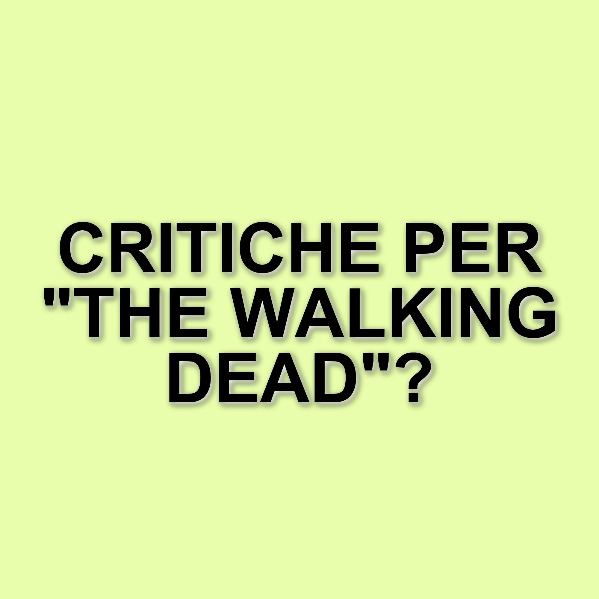The walking dead: I peggiori episodi che hanno deluso i fan della serie