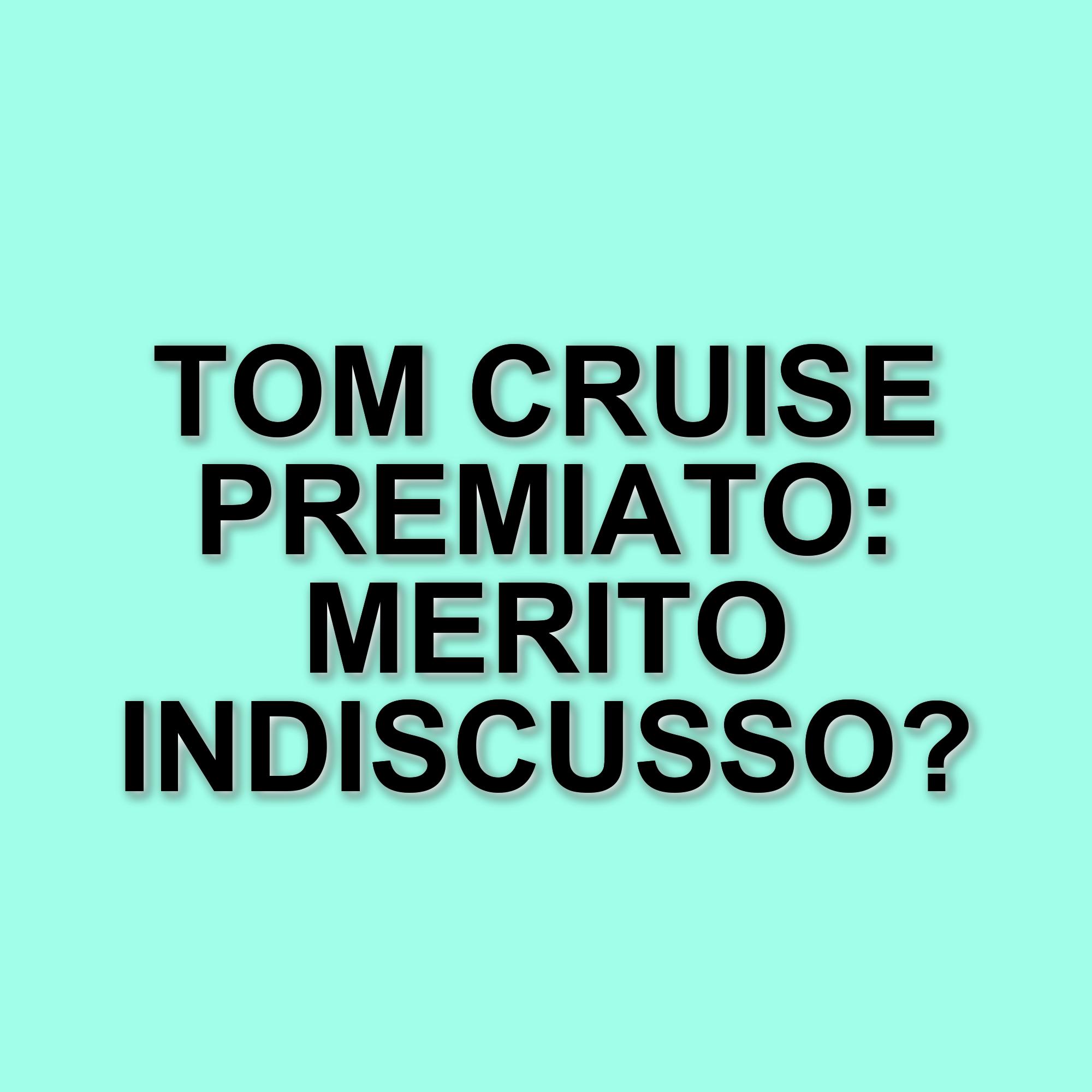 Tom Cruise riceverà un premio onorario alla carriera ai Governor Awards di novembre 2025