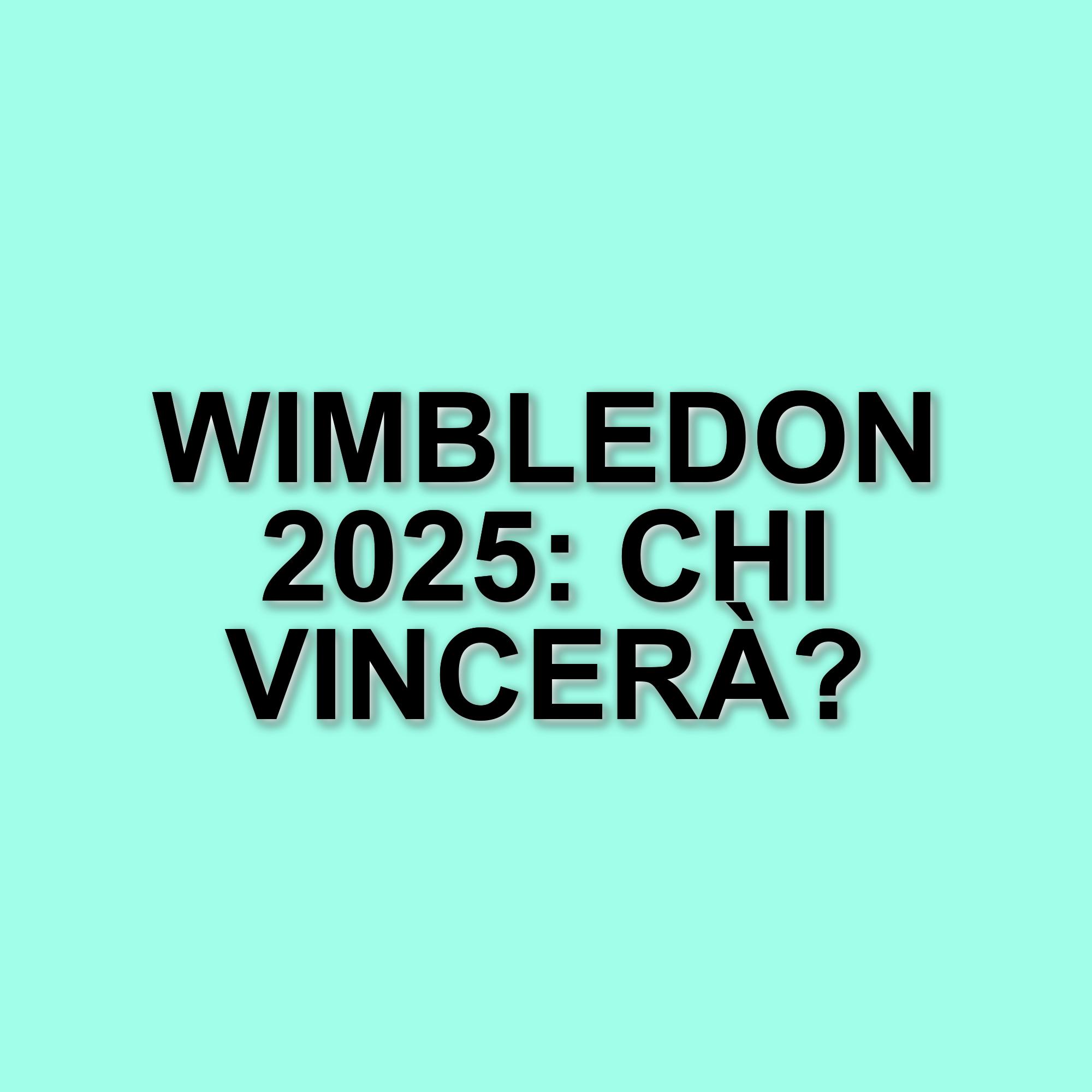 Wimbledon 2025: il grande tennis su Sky e NOW con una copertura senza precedenti