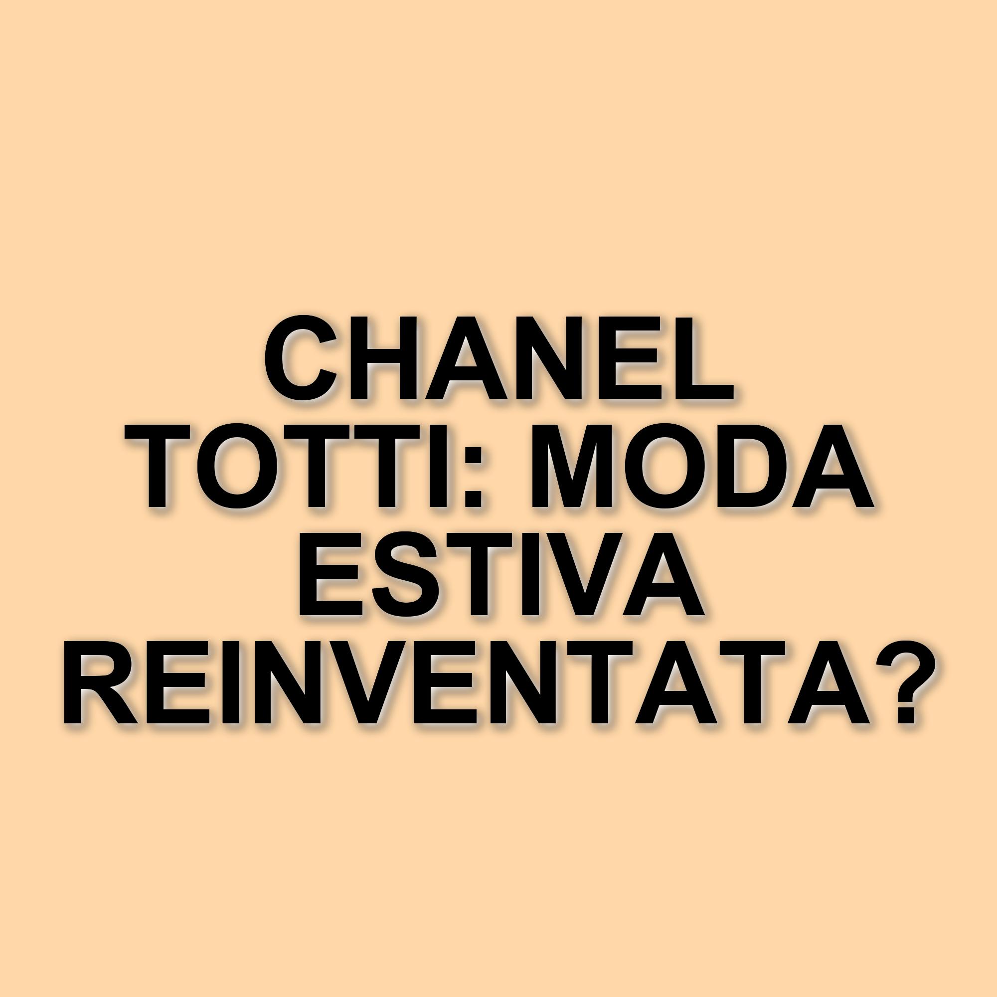 Chanel Totti: la nuova icona di stile dark che riscrive le regole della moda estiva