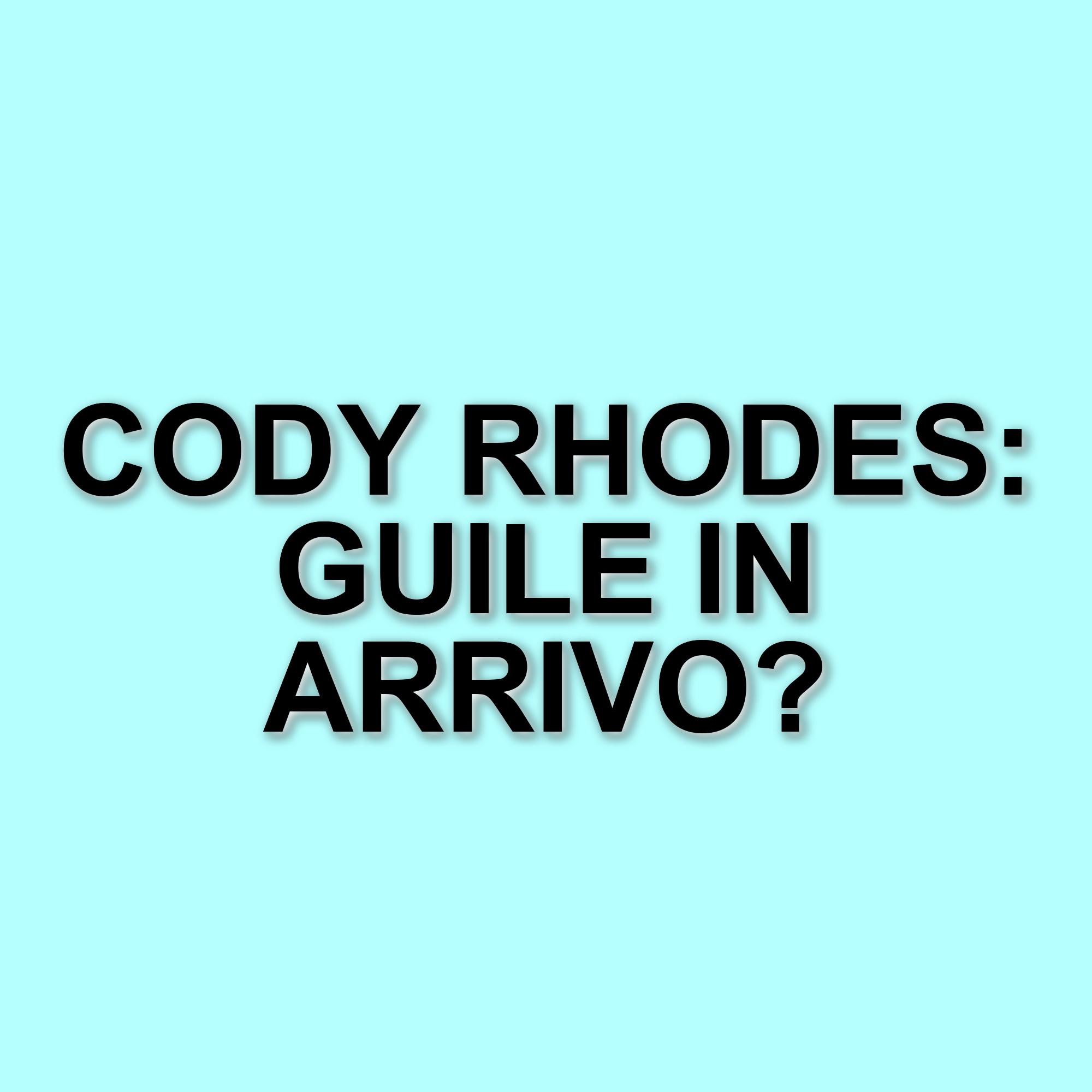 Cody Rhodes in trattative per il ruolo di Guile nel nuovo film di Street Fighter