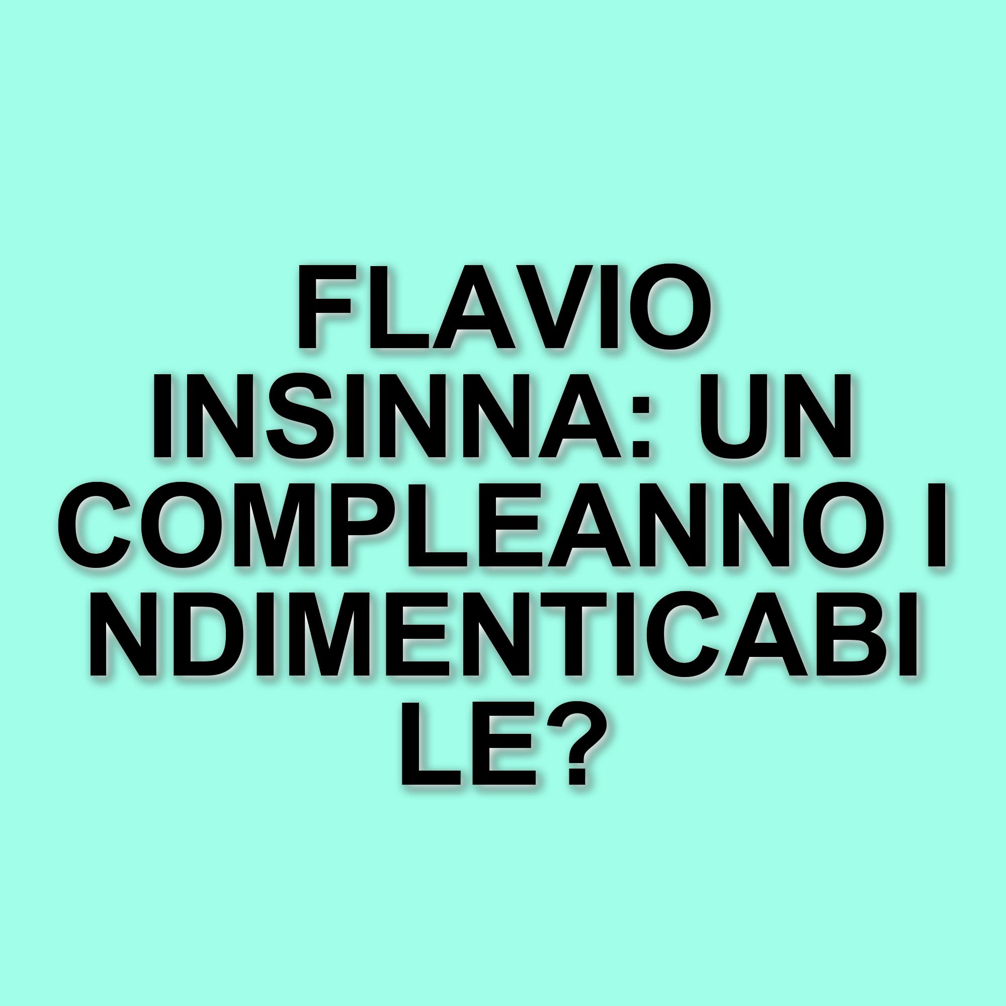 Flavio Insinna compie 60 anni: una carriera tra spettacolo e impegno sociale