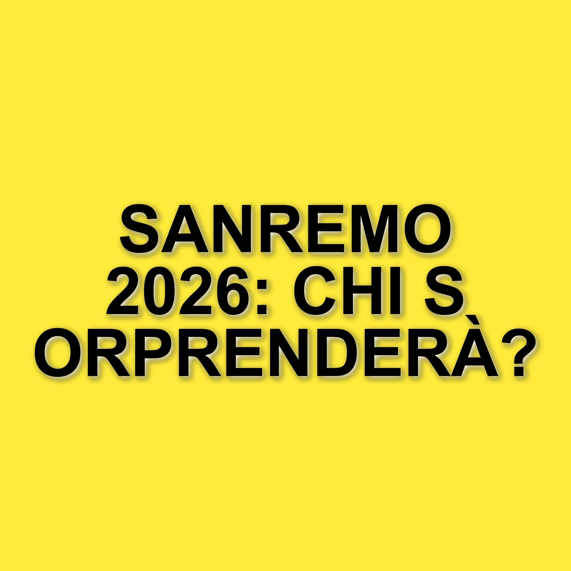Sanremo 2026: voci di cambiamenti e artisti in lizza per il Festival della Canzone Italiana