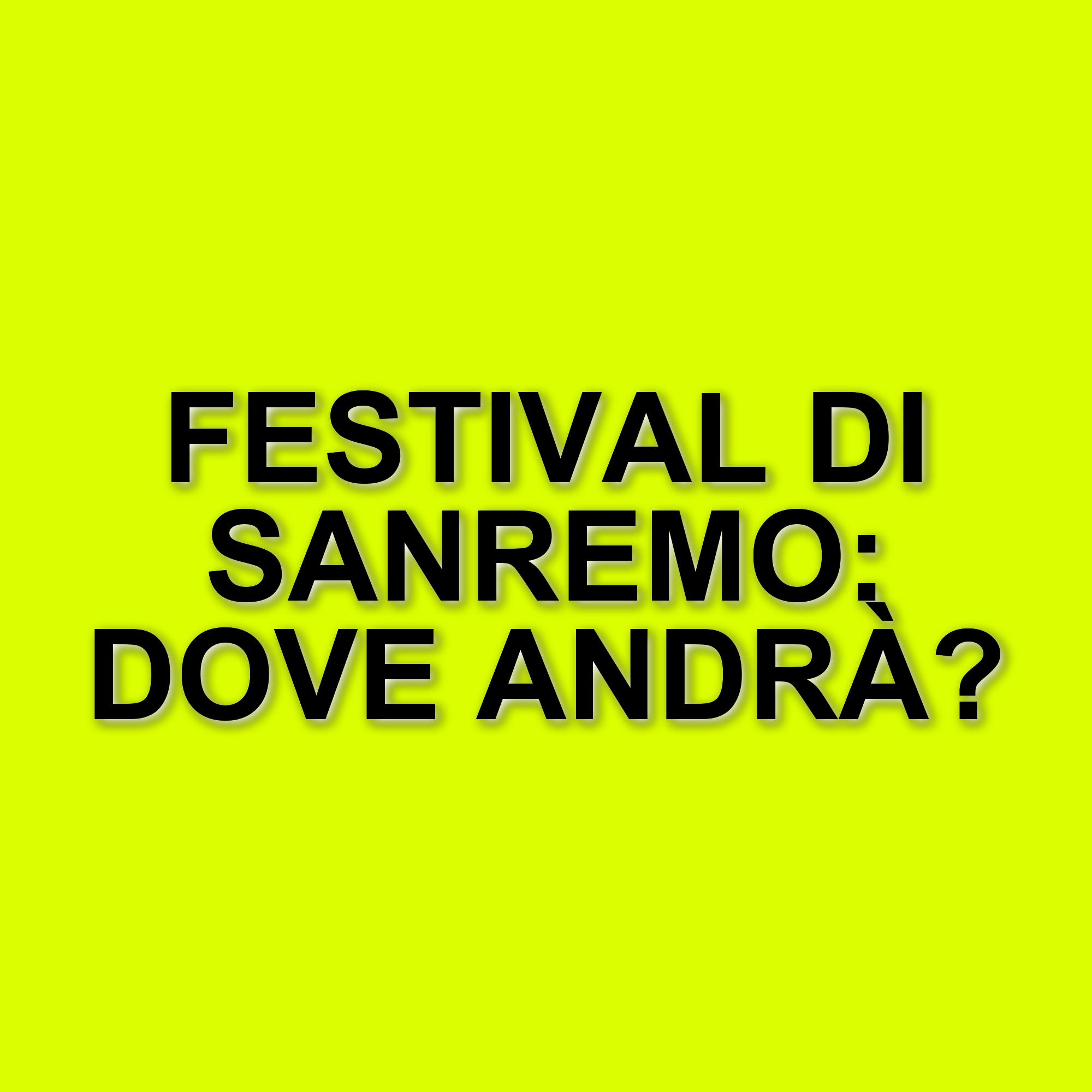 Rai e Festival di Sanremo: Torino in corsa per la prossima edizione