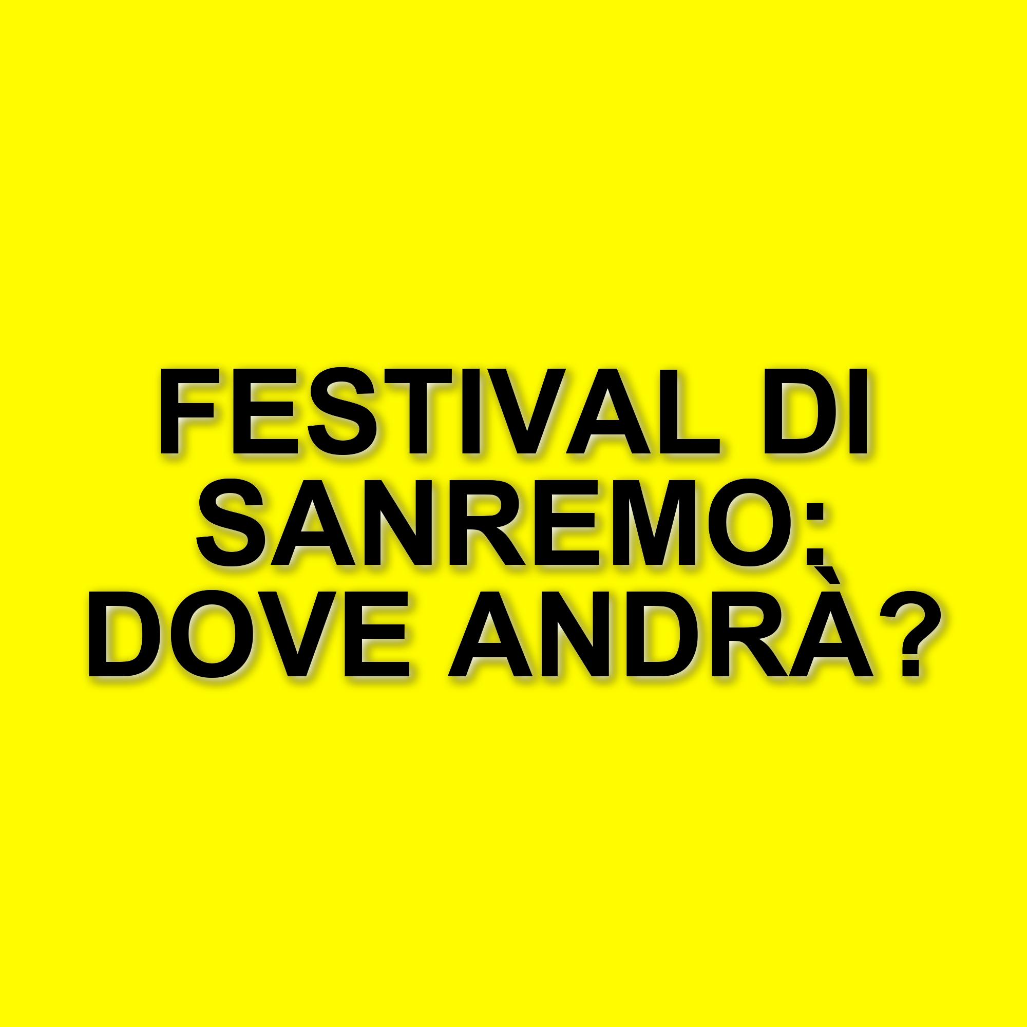 Il festival di sanremo potrebbe trasferirsi: città italiane pronte a candidarsi dal 2027