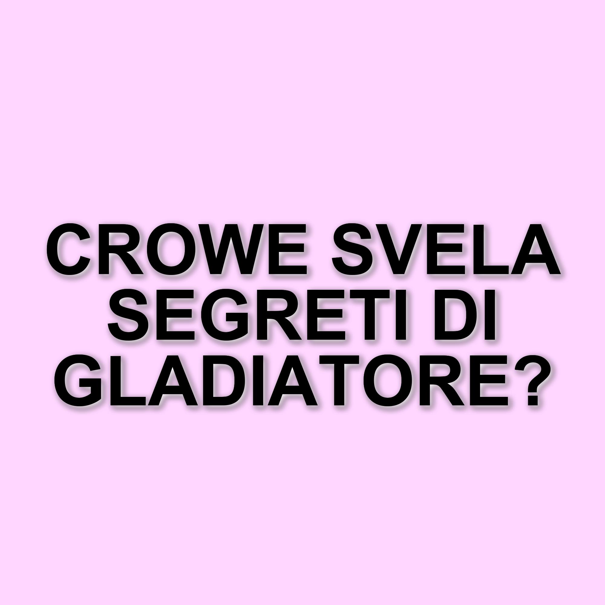 L'eredità di Gladiatore: Russell Crowe racconta l'impatto del film sui suoi fan